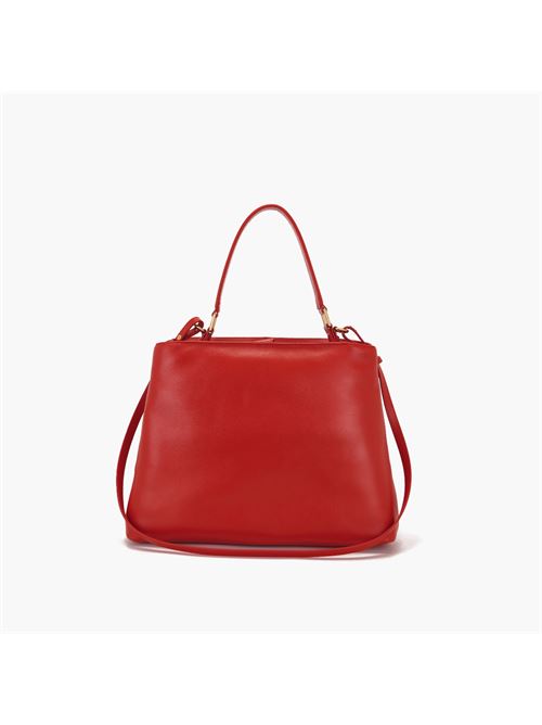 BORSA SHOPPING DRILLED RED LA CARRIE | 142P-DB-150 TBLX